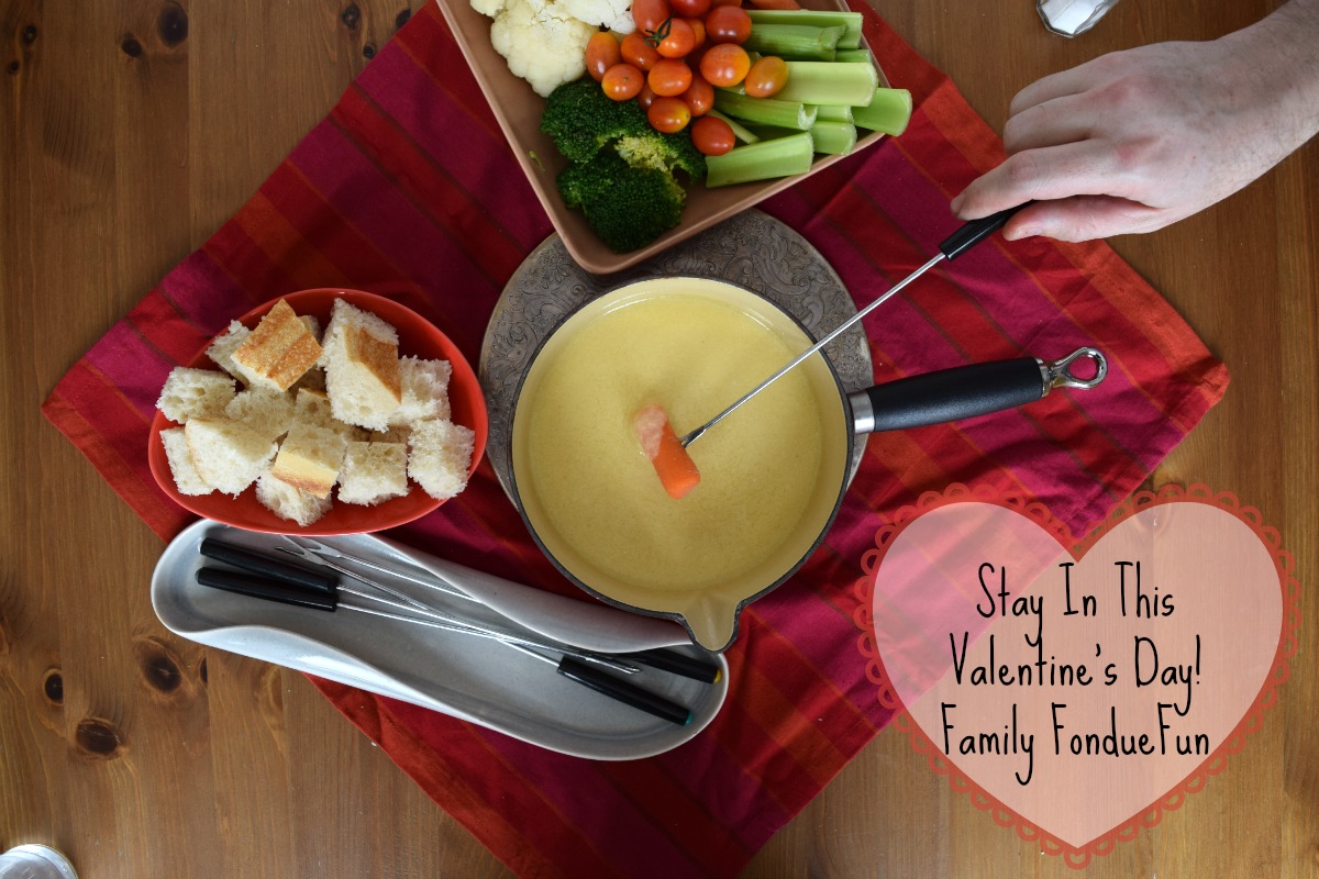 Stay In this Valentine’s Day: Fondue Family Fun