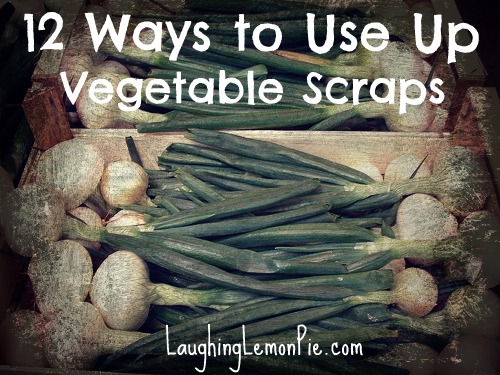 12 Creative Ways to Use Up Vegetable Scraps {Budget Organic No. 1}