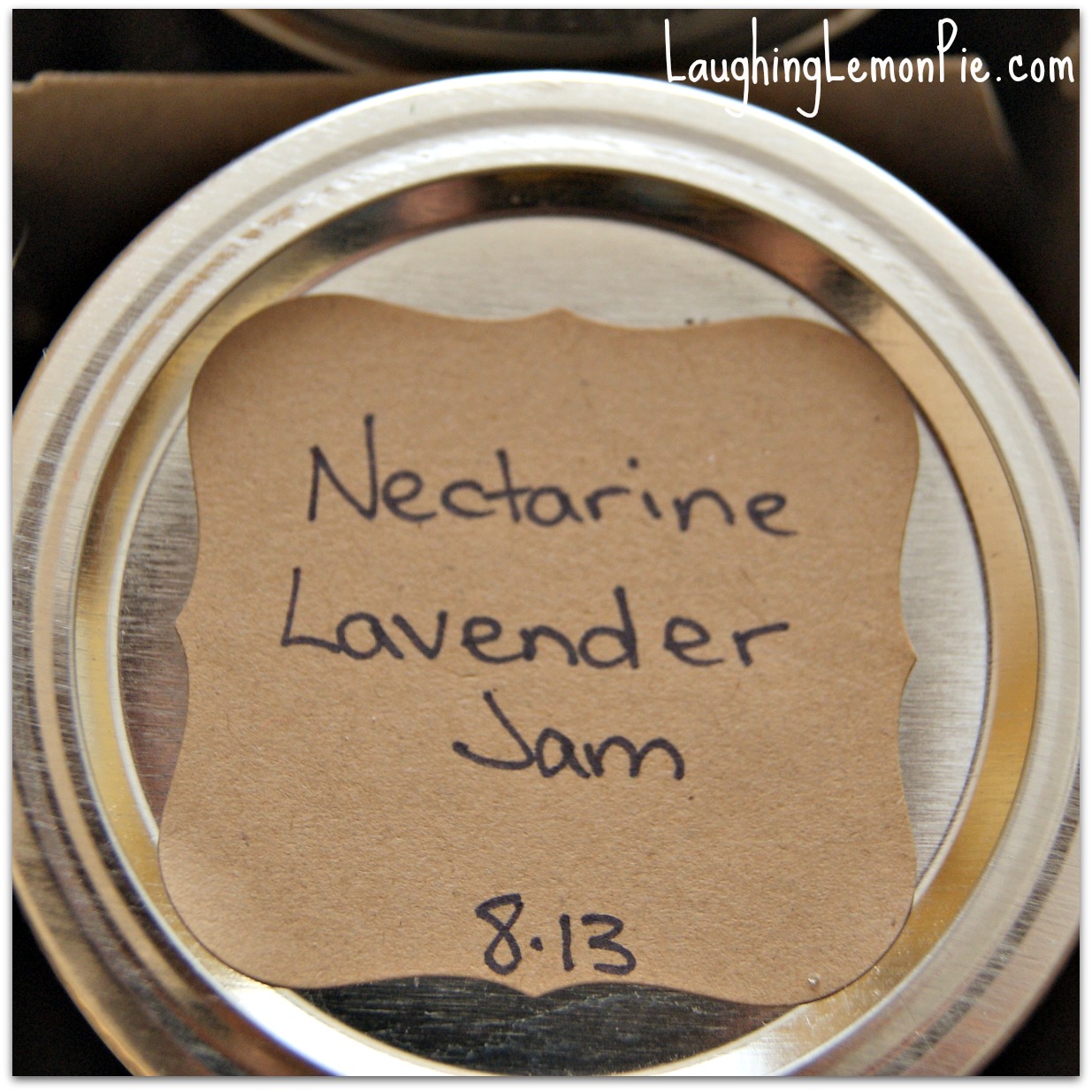 Nectarine Jam with Lavender