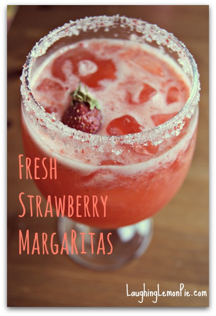 Fresh Strawberry Margaritas