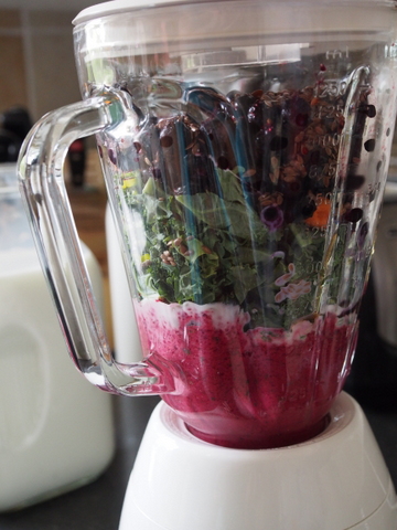 Going somewhere? The clear-out-your-fridge Smoothie