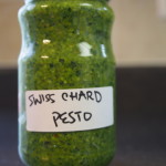 Swiss Chard Pesto from KEEPERS Book Review on LaughingLemonPie.com