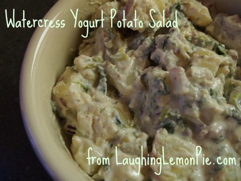 Watercress Yogurt Potato Salad