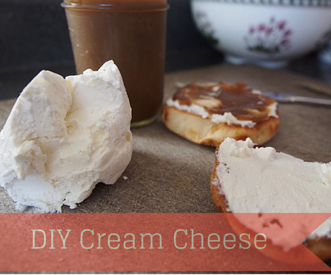 DIY Cream Cheese – It Couldn’t be Easier!