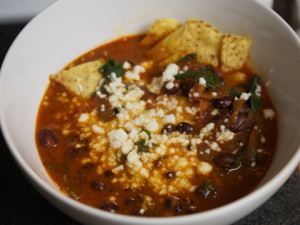 Creamy Toasted Red Chile Soup from LaughingLemonPie.com