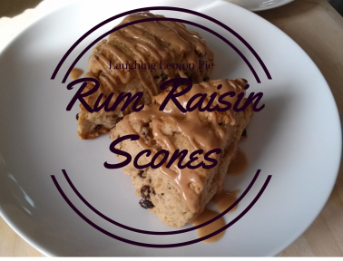Rum Raisin Scones