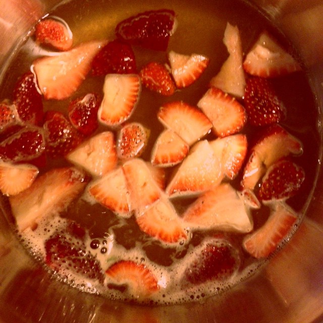 Tip: Use Up Fruit in Simple Syrups