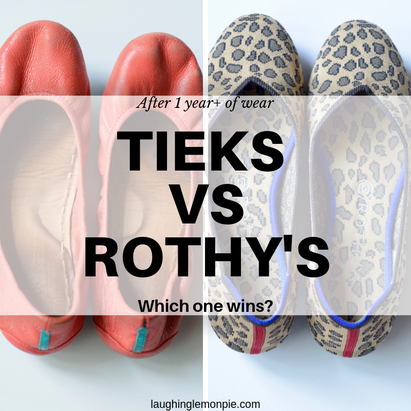 Tiek’s vs. Rothy’s: One Year of Wear